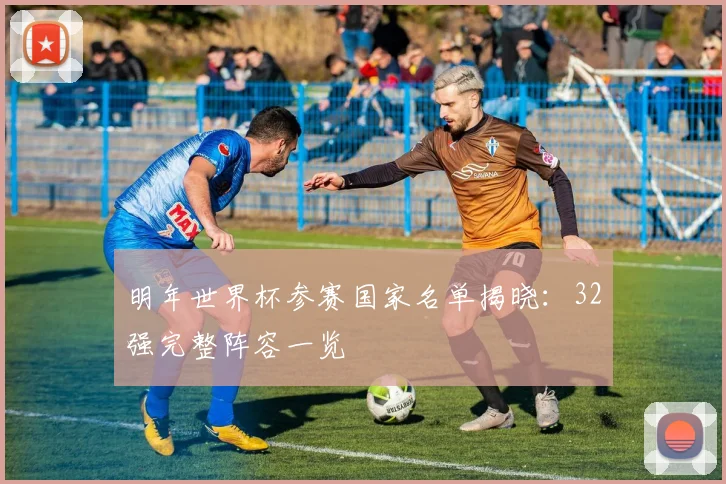 明年世界杯参赛国家名单揭晓：32强完整阵容一览