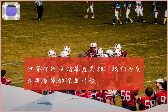 世界杯押注站幕后真相：我们与行业观察家的深度对谈